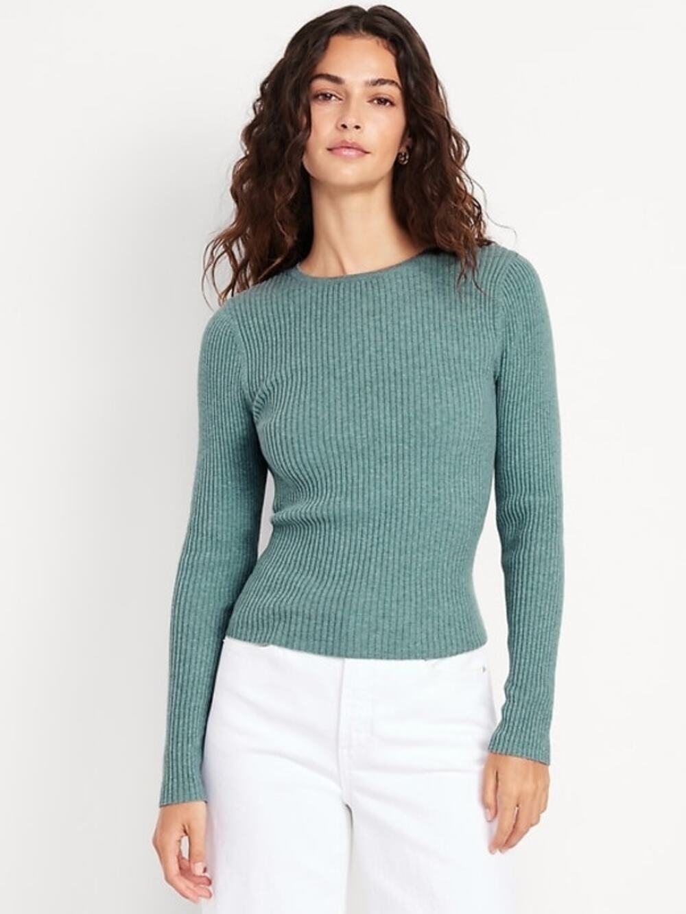 Old Navy SoSoft Lite Ribbed Crew-Neck Sweater